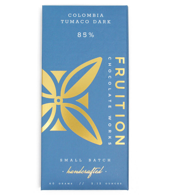 Colombia Tumaco 85% Dark Chocolate - Fruition Chocolate