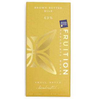 Brown Butter Milk Chocolate 43% - Fruition Chocolate