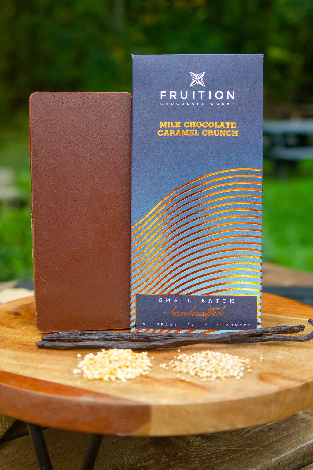 Milk Chocolate Caramel Crunch - Fruition Chocolate