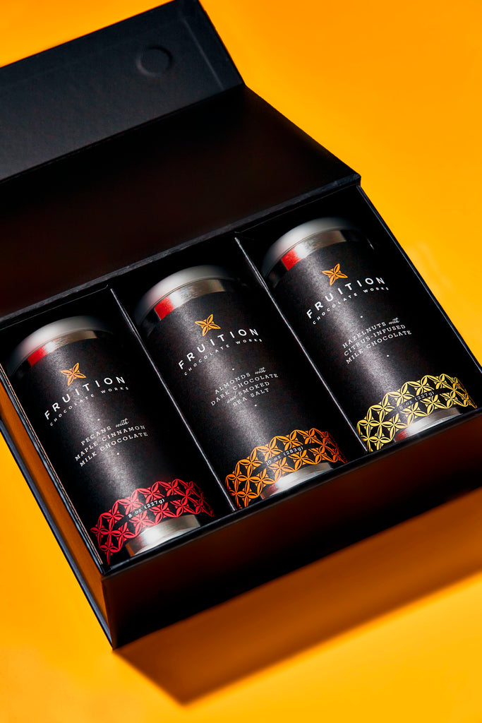Chocolate Covered Nuts Gift Box - Fruition Chocolate