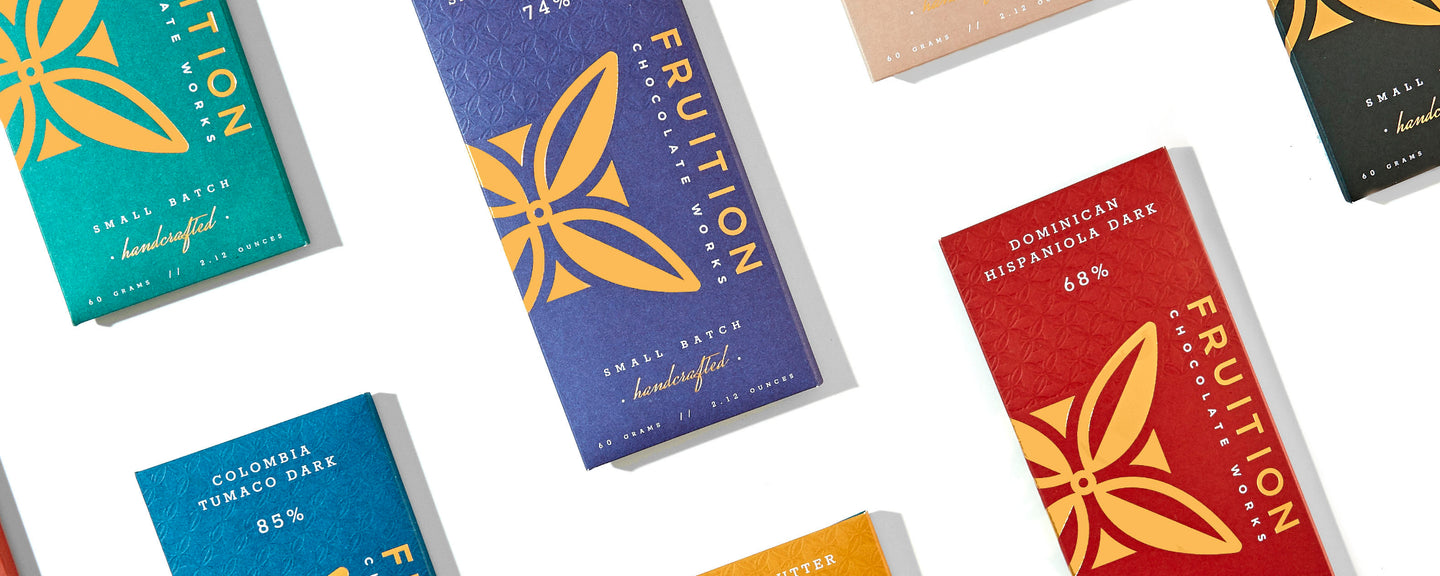 Fruition Chocolate Works - Small Batch Bean to Bar Chocolate Bars