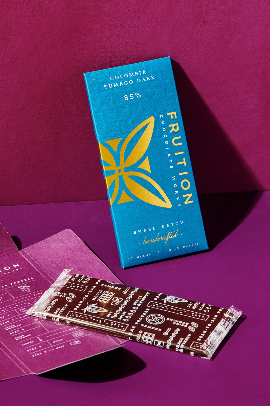 Colombia Tumaco 85% Dark Chocolate - Fruition Chocolate