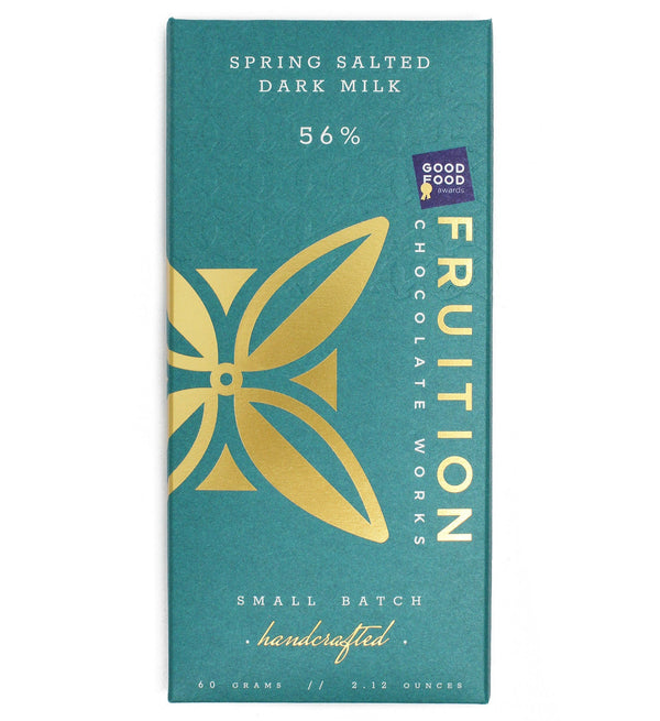 Spring Salted Dark Milk 56% - Fruition Chocolate