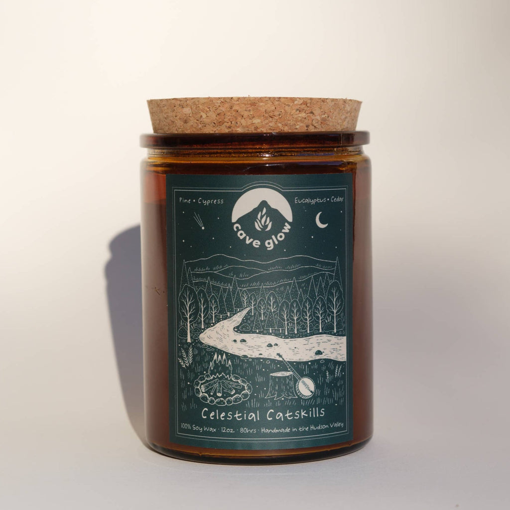 Cave Glow Candle: Celestial Catskills - Fruition Chocolate