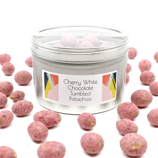 White Chocolate Covered Pistachios