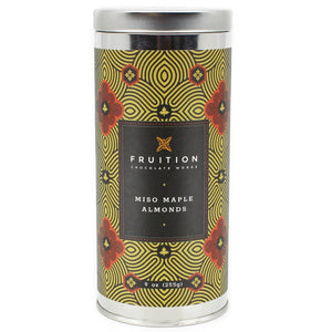 Miso Maple Milk Chocolate Covered Almonds - Fruition Chocolate Works