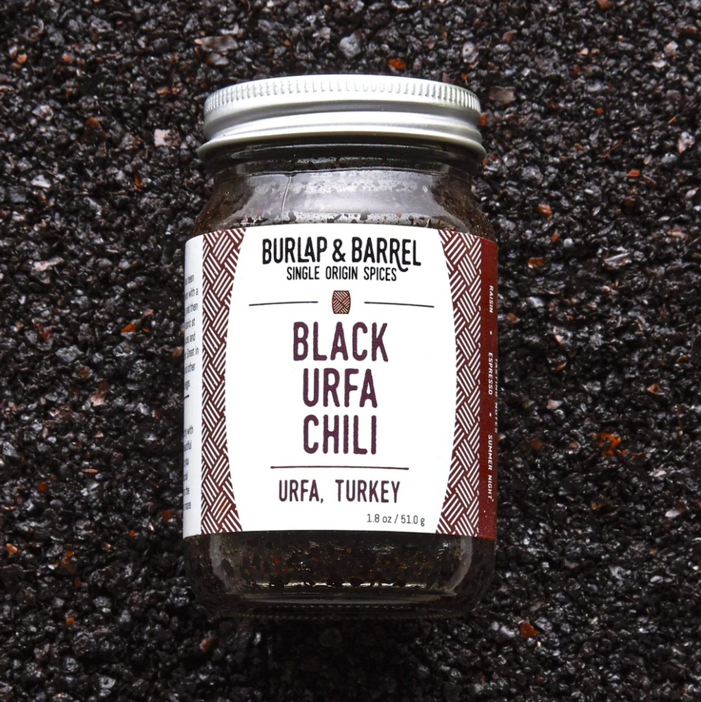 Burlap and Barrel: Black Urfa Chili - Fruition Chocolate