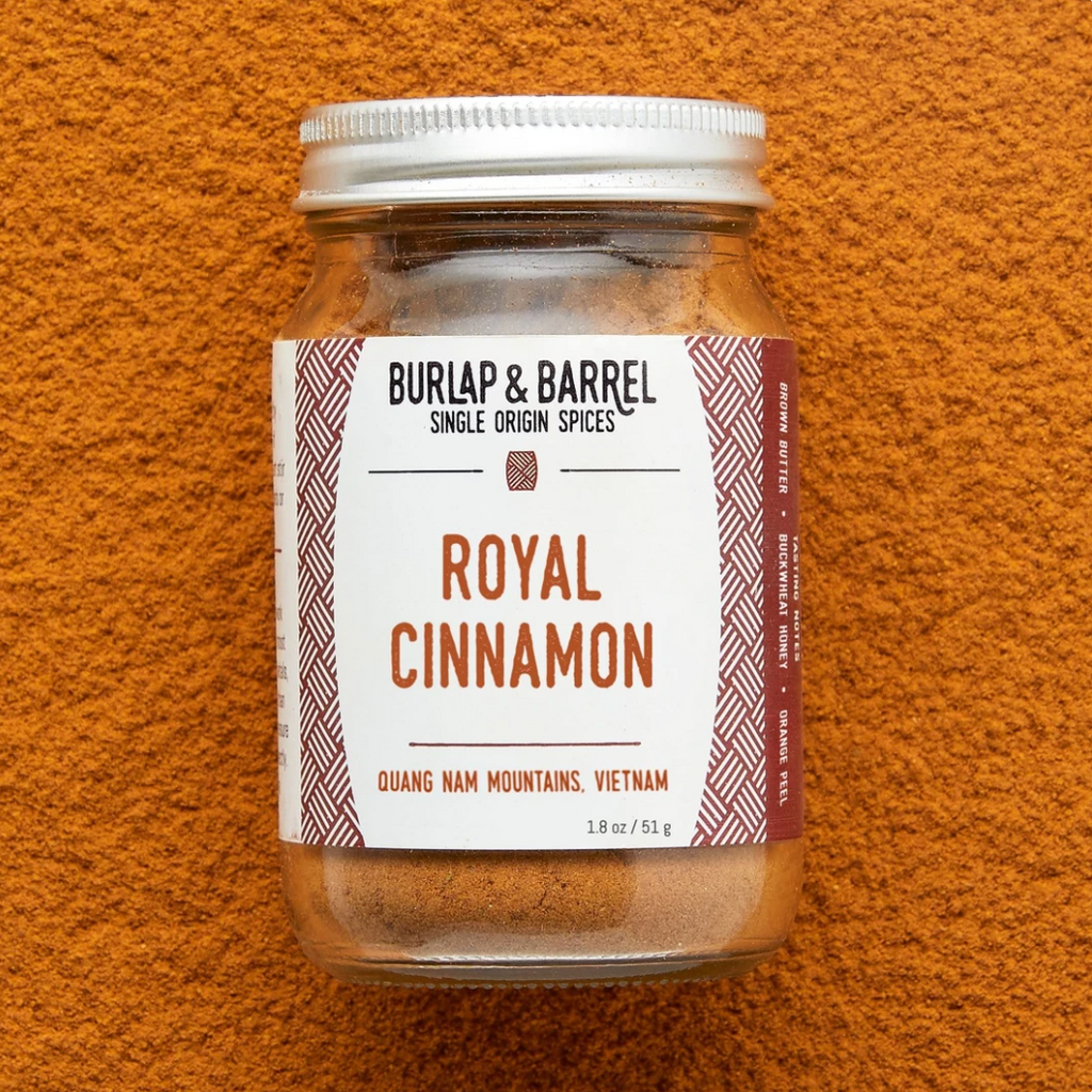 Burlap and Barrel: Royal Cinnamon - Fruition Chocolate