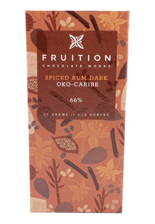 Rum Chocolate | Oko-Caribe 66% - Fruition Chocolate Works