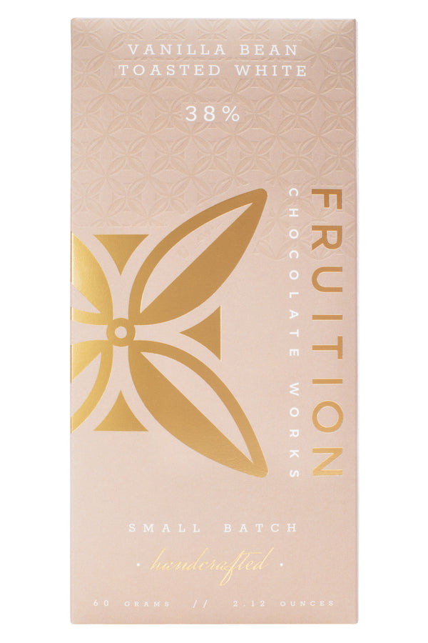 Toasted White Chocolate Bar - Fruition Chocolate Works