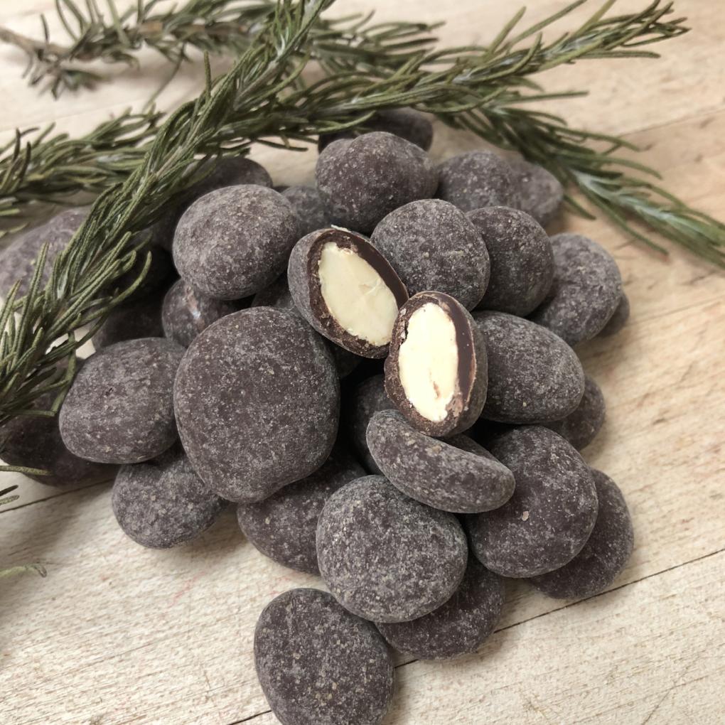 Dark Chocolate Coated Marcona Almonds - Fruition Chocolate Works