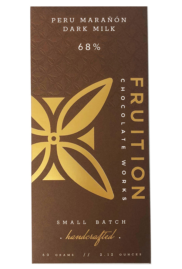 Dark Milk Chocolate (Origin: Marañón Canyon, Peru) - Fruition Chocolate Works | Peruvian Chocolate